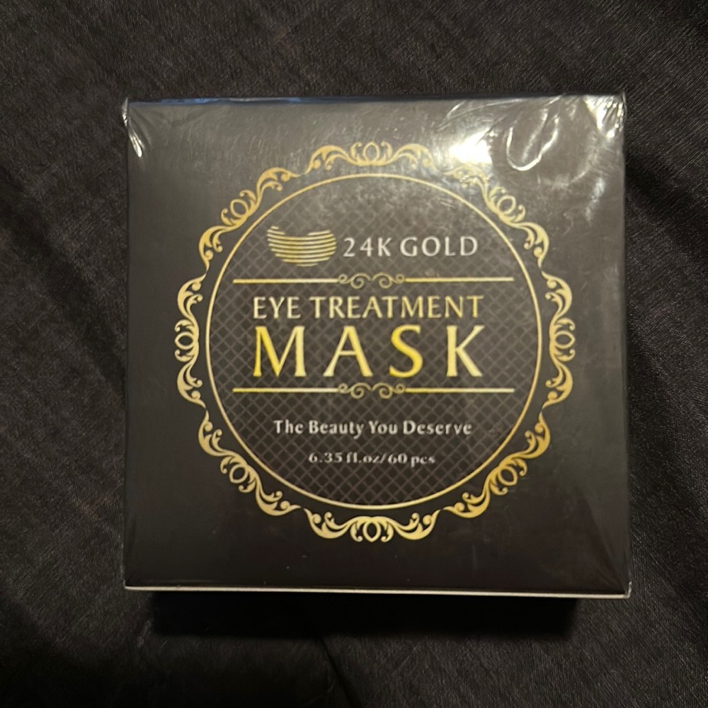 24K Gold eye treatment mask sealed BRAND NEW IN BOX